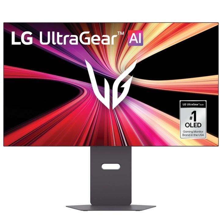 Lg 32GX870BB 32 Inch UltraGear™ OLED Dual Mode 4K UHD 240Hz or FHD 480Hz 0.03ms G-Sync Compatible Gaming Monitor with USB Type-C