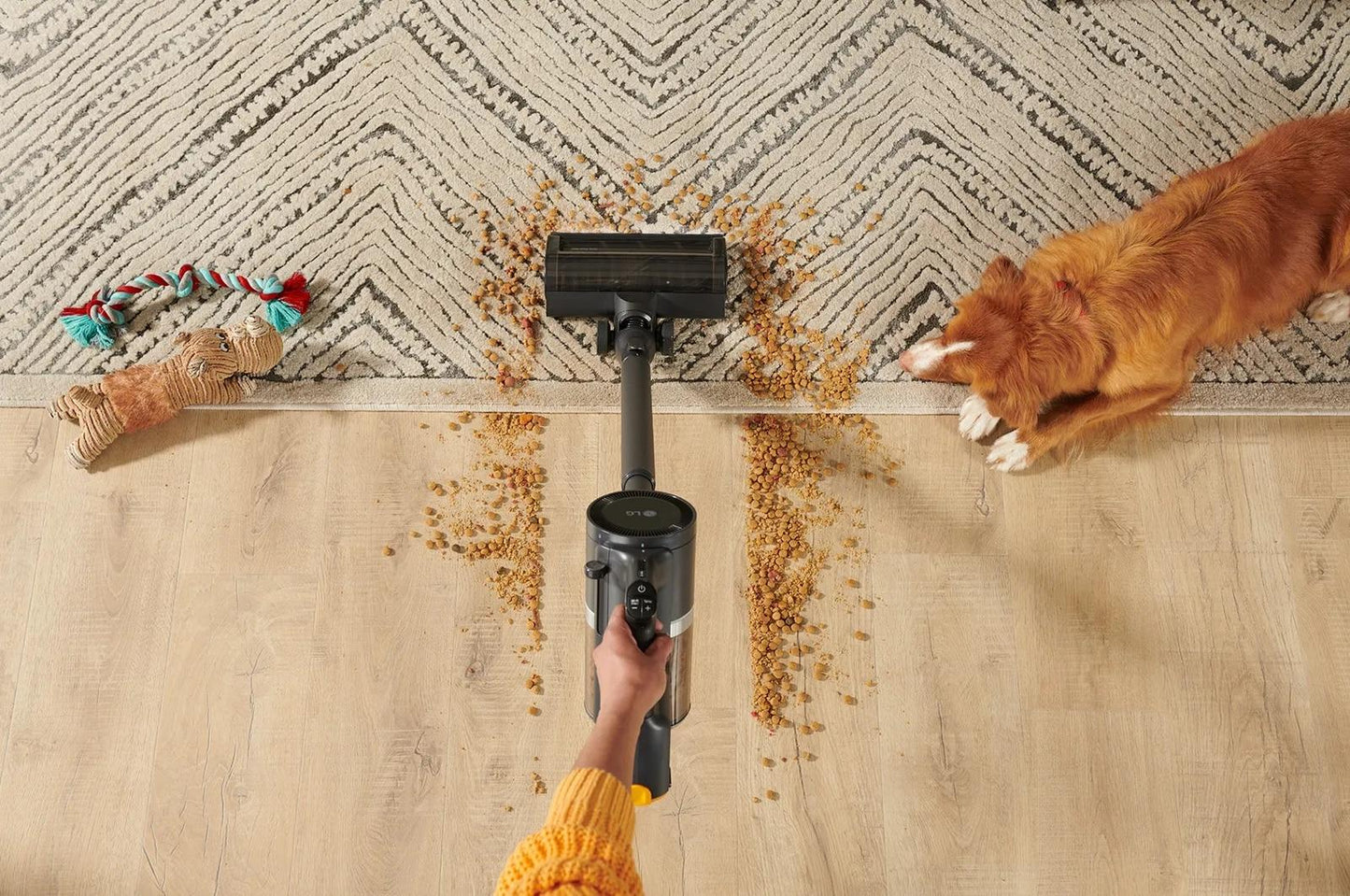 Lg A941KTMP CordZero™ Kompressor® Cordless Stick Vacuum with Dual Floor Max Nozzle & ThinQ (A941KTMP)