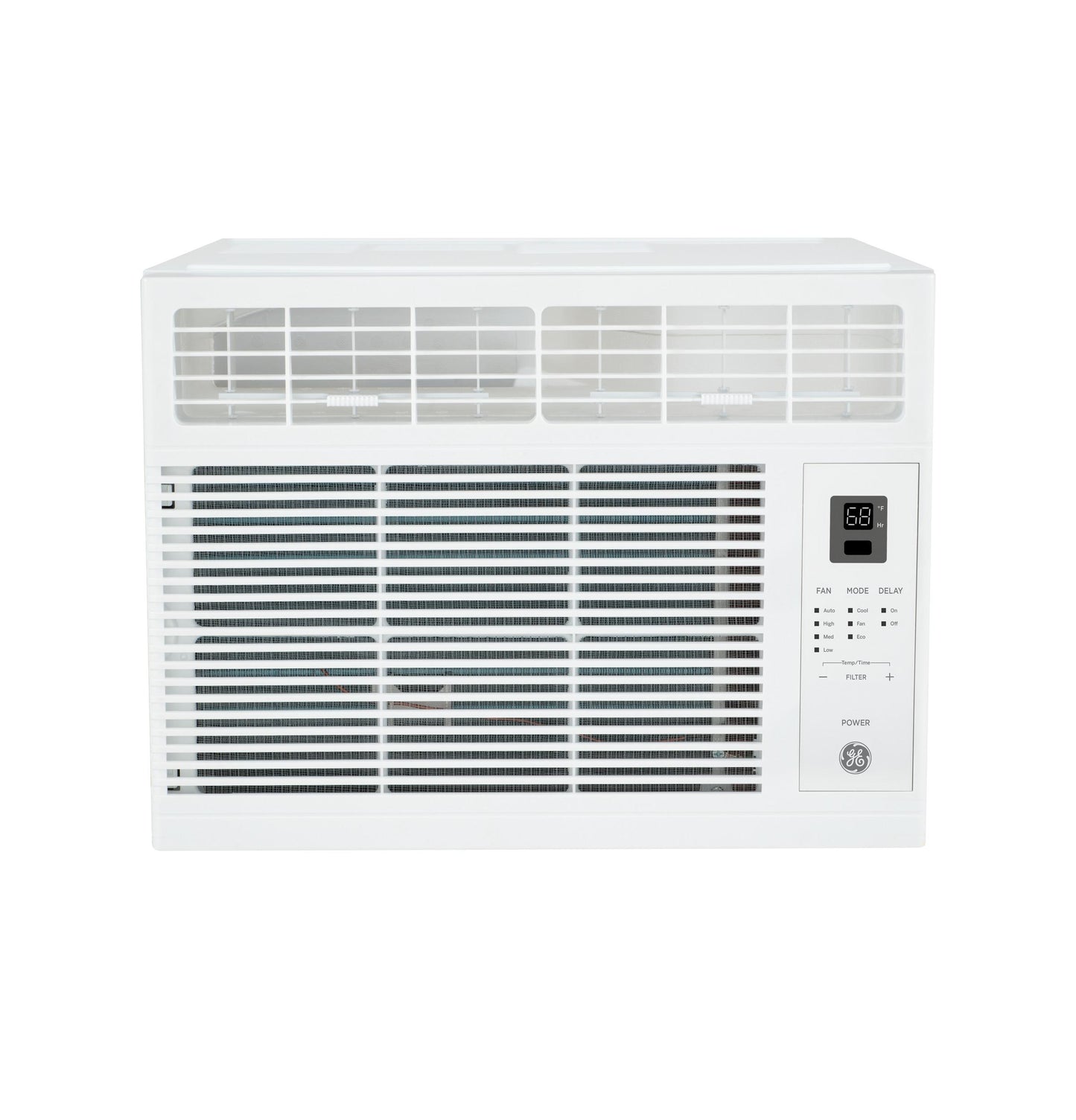 AHW05LZ GE® 5,000 BTU Electronic Window Air Conditioner for Small Rooms up to 150 sq ft. in White size 12 9/16 H x 16 7/16 W x 15 D