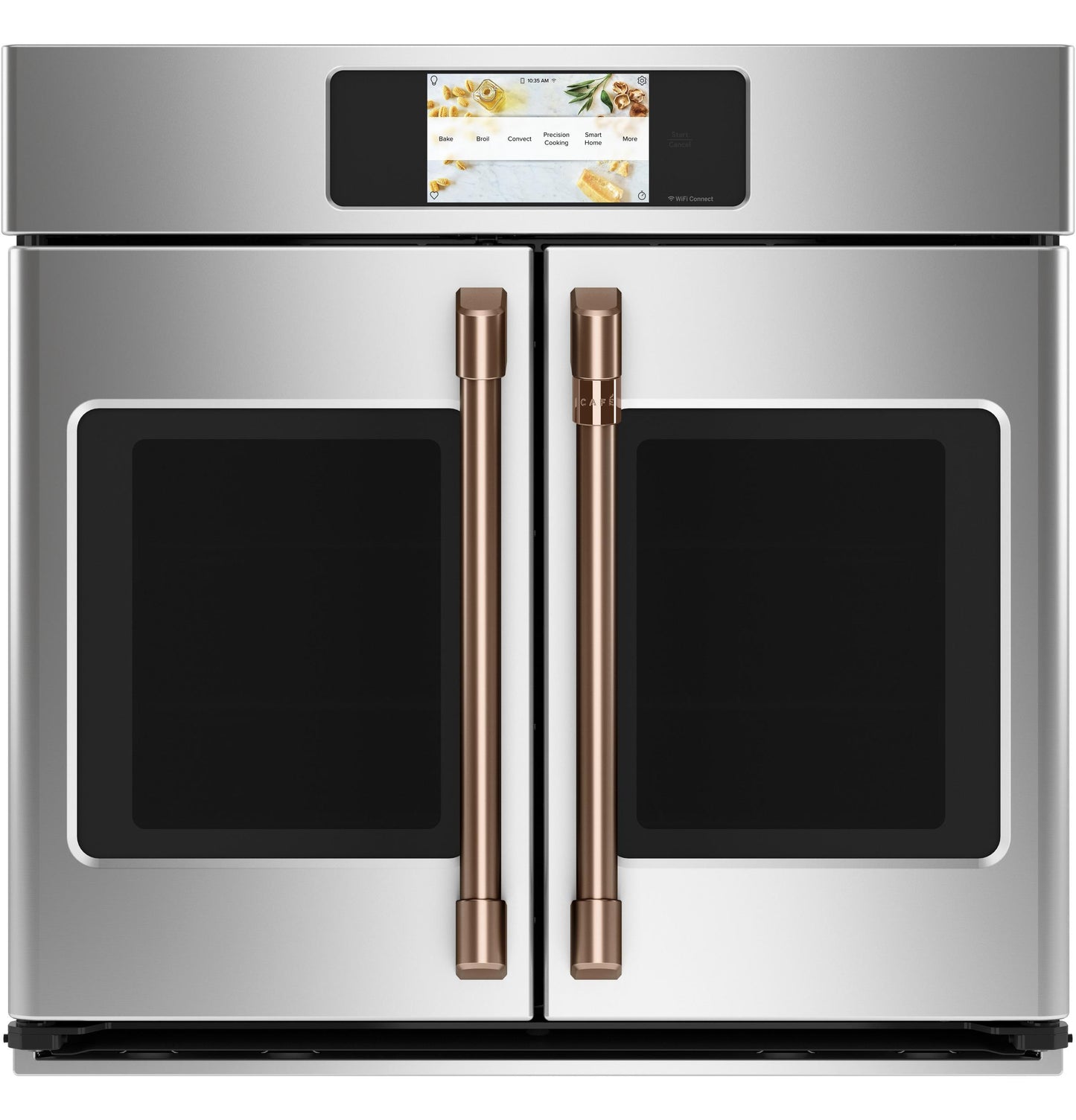 Cafe CXWSFHKMNCU CAF(EBACK)™ 2 French-Door Handles - Brushed Copper