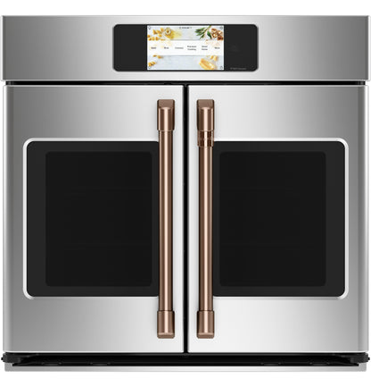 Cafe CXWSFHKMNCU CAF(EBACK)™ 2 French-Door Handles - Brushed Copper