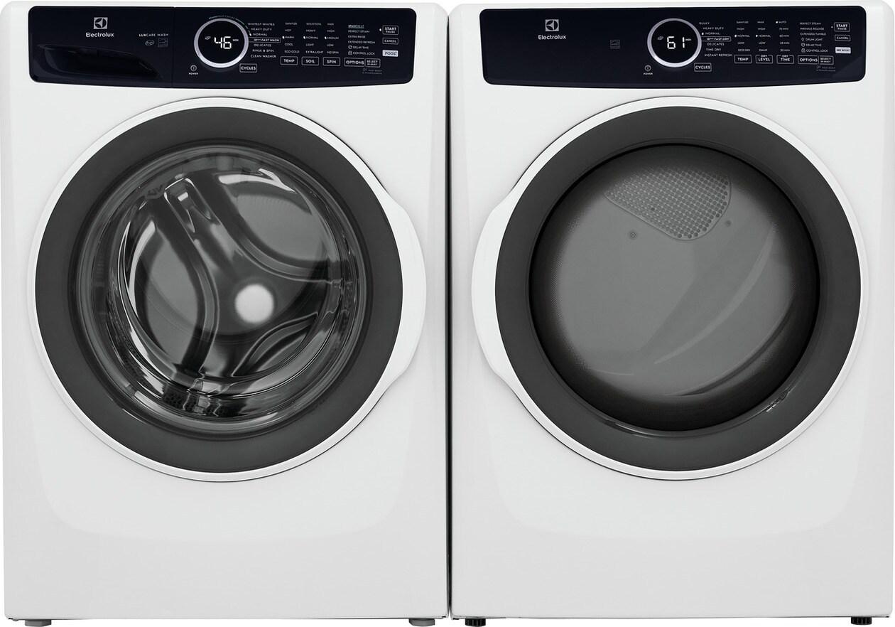 ELFE7437AW Electrolux Front Load Perfect Steam™ Electric Dryer with Instant Refresh - 8.0 Cu. Ft.