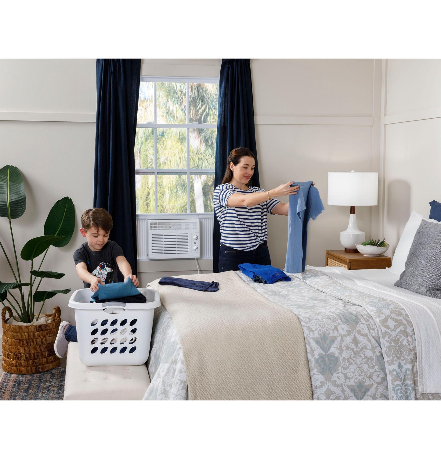 AHT05LZ GE® 5,000 BTU Mechanical Window Air Conditioner for Small Rooms up to 150 sq ft.