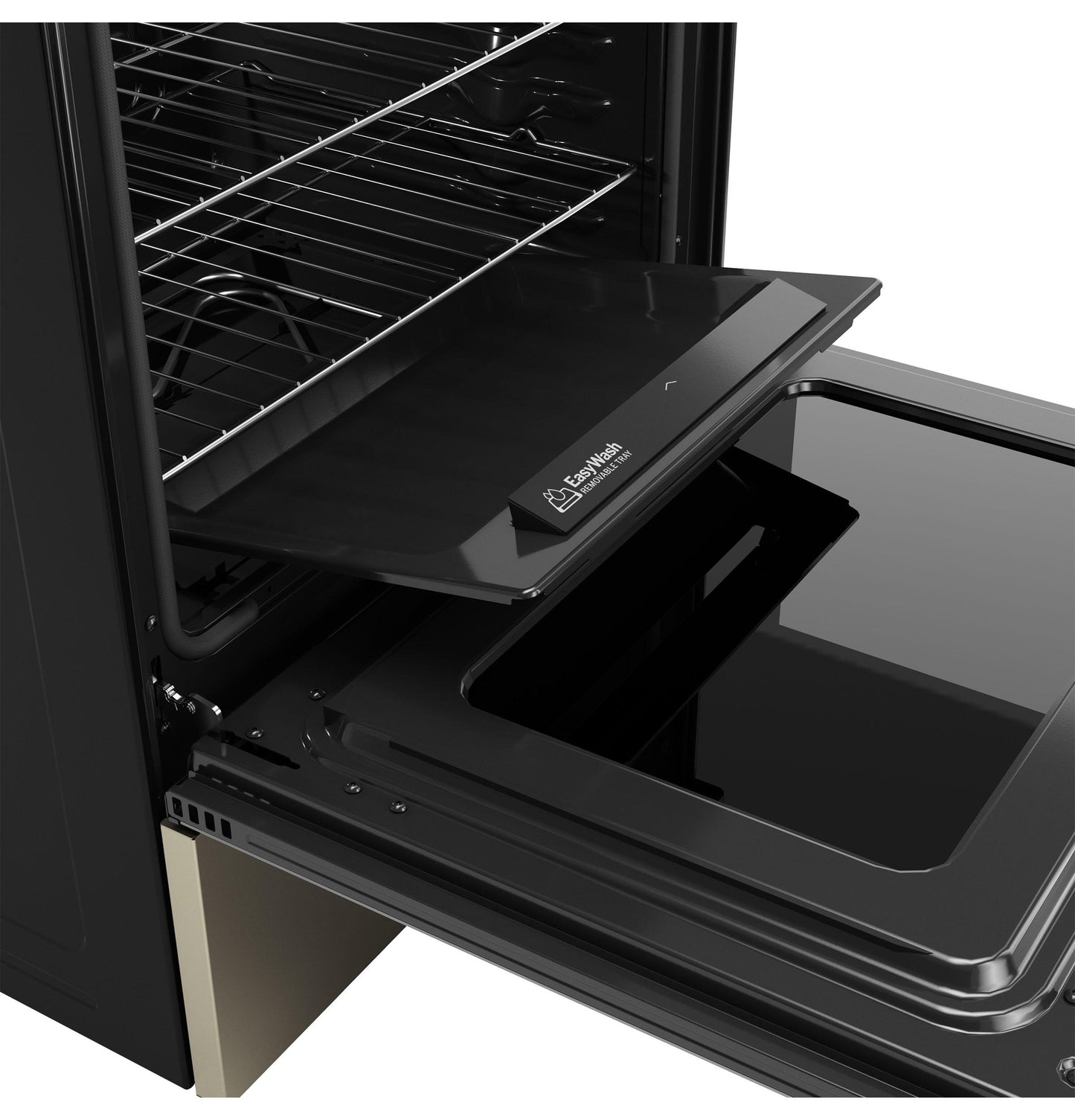 GRF600AVES GE® ENERGY STAR® 30" Free-Standing Electric Convection Range with No Preheat Air Fry and EasyWash™ Oven Tray