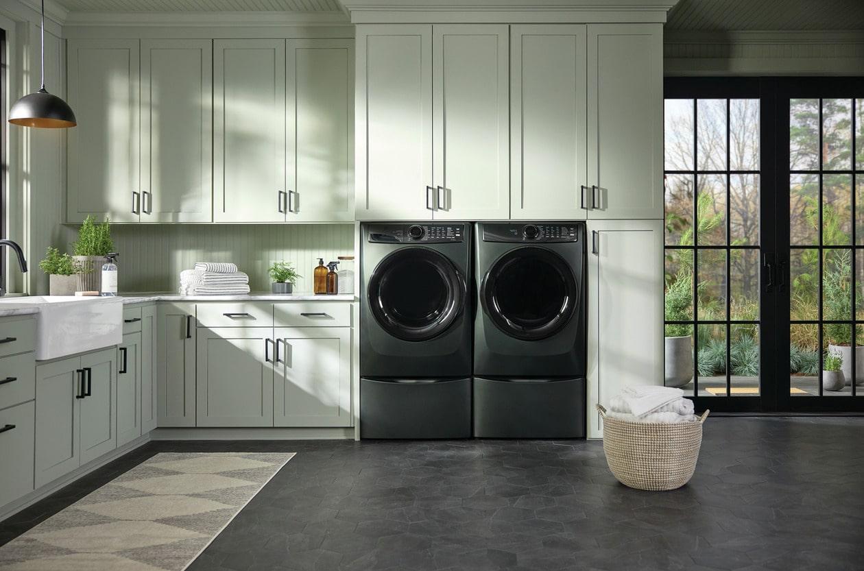 ELFE7738AA Electrolux Front Load Perfect Steam™ Electric Dryer with Balanced Dry™ and Instant Refresh - 8.0 Cu. Ft.