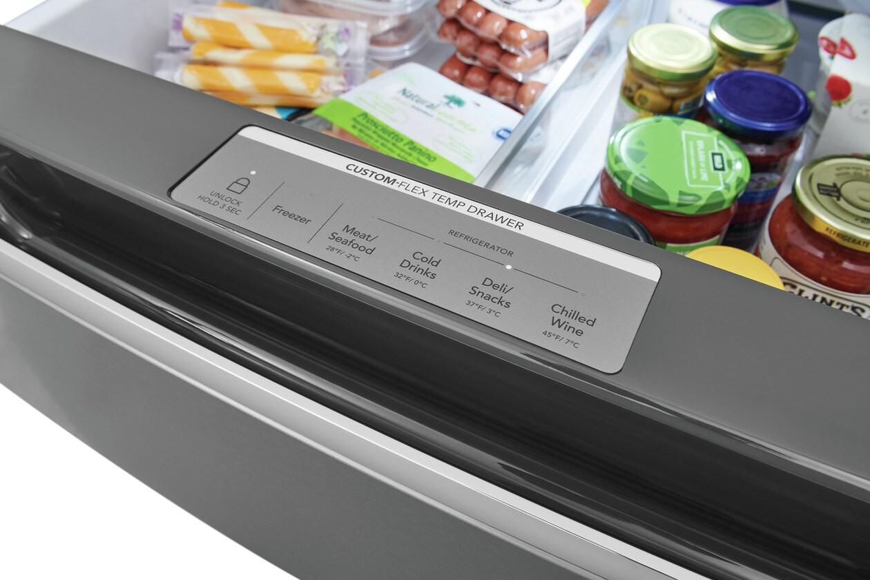 Frigidaire GRMS2773AF 26 Cu. Ft. Standard-Depth 4-Door French Door Refrigerator