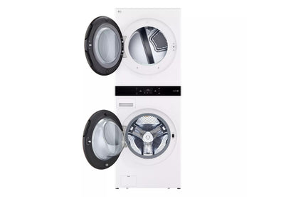 SWWG50W4 LG STUDIO WashTower™ with 5.0 cu. ft. Washer & 7.4 cu. ft. Dryer - Essence White