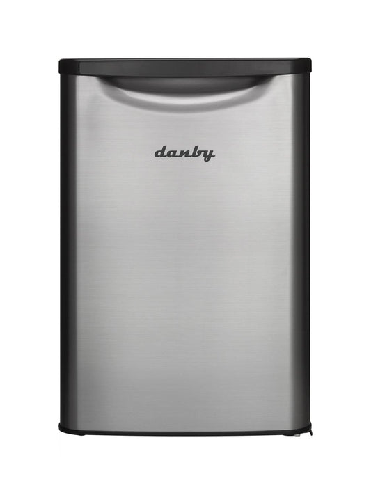 DAR026A2BSLDB Danby 2.6 cu. ft. Compact Fridge in Stainless Steel Look