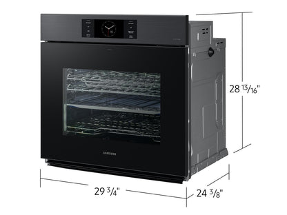 Samsung NV51CG700SMT Bespoke AI Single Wall Oven AI Home 7" LCD Display  AI Pro Cooking™  5.1 cu.ft.