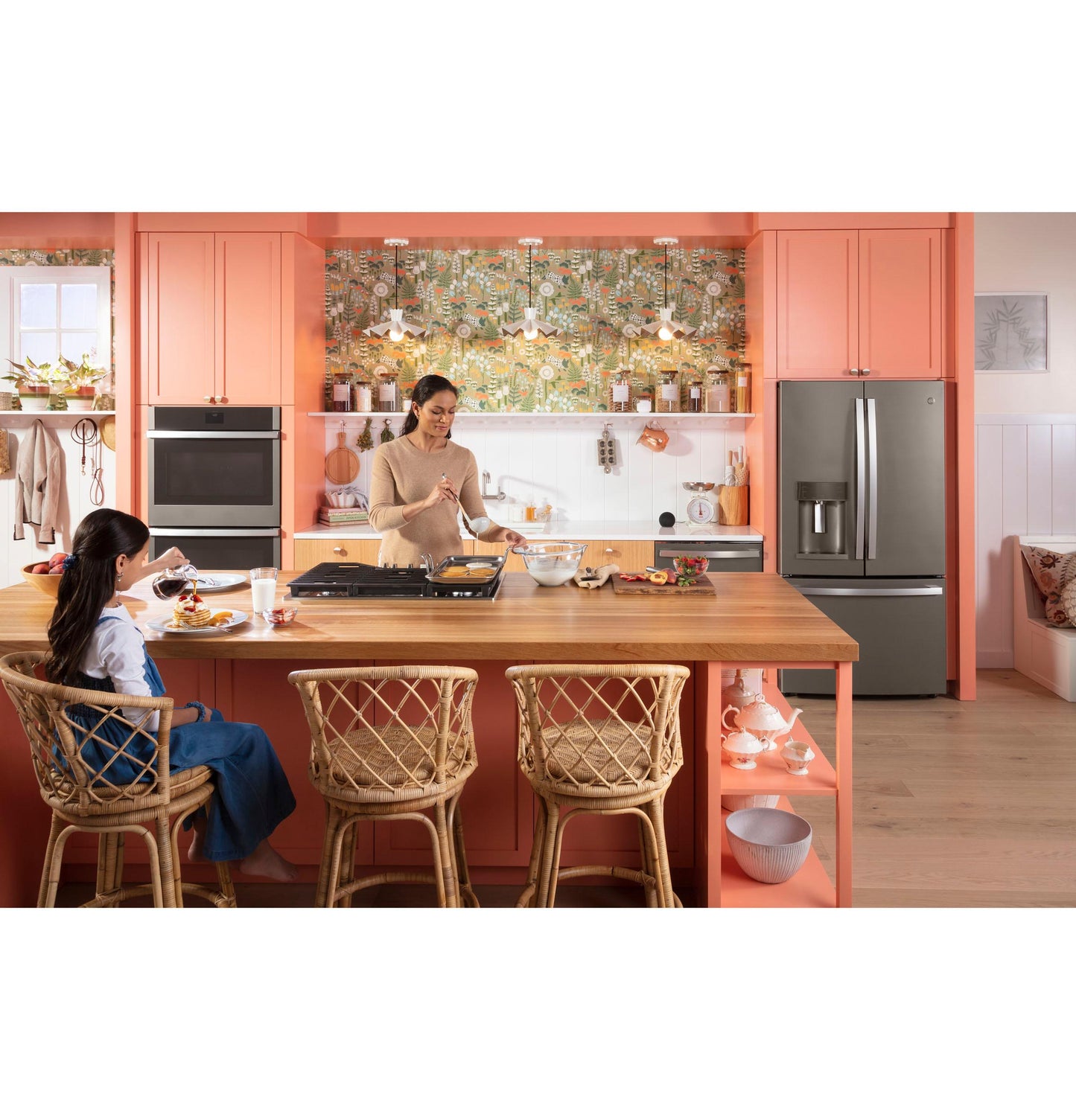 JTD5000ENES GE® 30" Smart Built-In Self-Clean Convection Double Wall Oven
