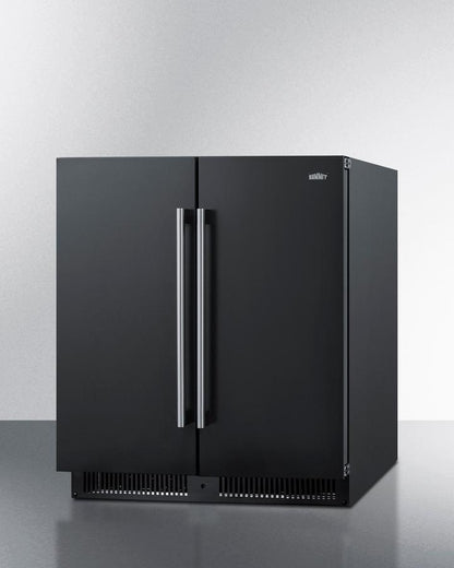 Summit FFRF3070BPNR 30" Wide Built-in Refrigerator-freezer (panels Not Included)