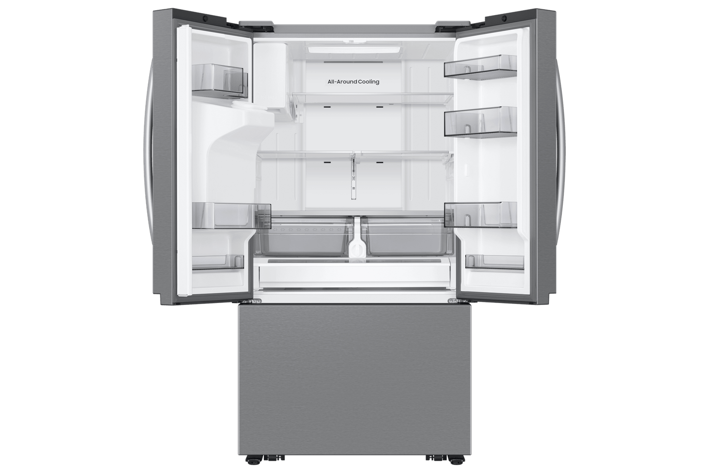 Samsung RF27CG5B30SR Bespoke AI 3-Door French Door Mega Capacity  External Water & Ice Dispenser  26 cu. ft.