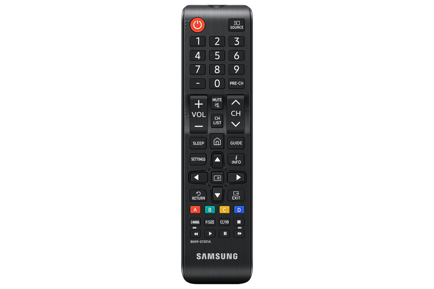 Samsung VGTM1240AN Universal IR Remote Control Compatible with All Samsung TVs  Infrared Control