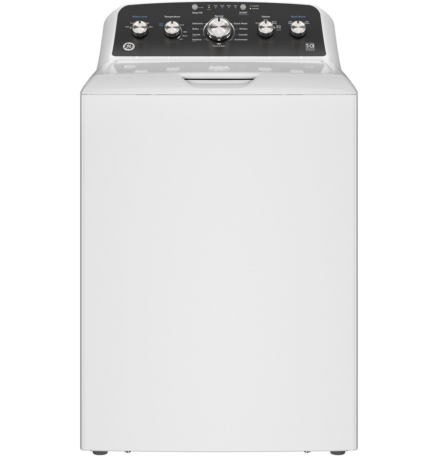 GTW480ASWWB GE® 4.6 cu. ft. Capacity Washer with Stainless Steel&#x00A0;Basket,Cold&#x00A0;Plus and Wash Boost&#x200B;