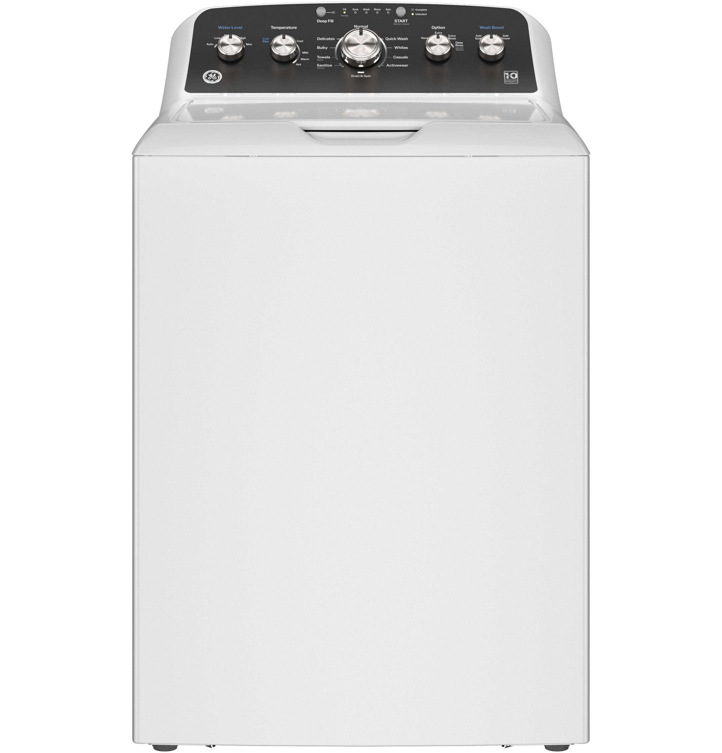 GE® 4.6 cu. ft. Capacity Washer with Stainless Steel