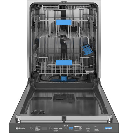 PDP795SYVFS GE Profile™ ENERGY STAR Smart UltraFresh System Dishwasher with Microban™ Antimicrobial Technology with Deep Clean Washing 3rd Rack, 39 dBA