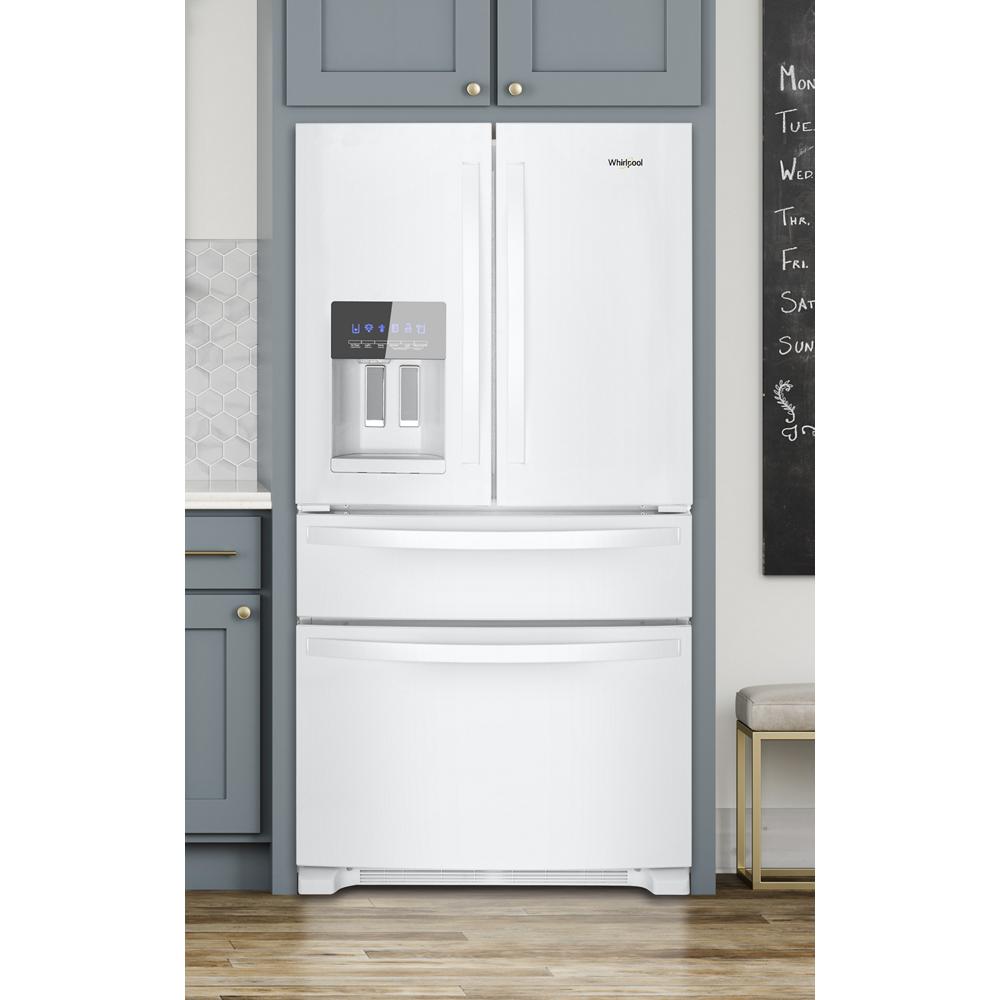 Whirlpool 36-Inch Wide French Door Refrigerator - 25 cu. ft.