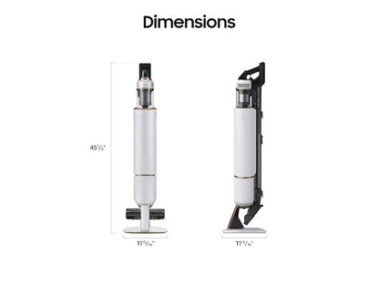 Samsung VS20A9500AW Bespoke Jet™ Cordless Stick Vacuum with All in One Clean Station in Misty White