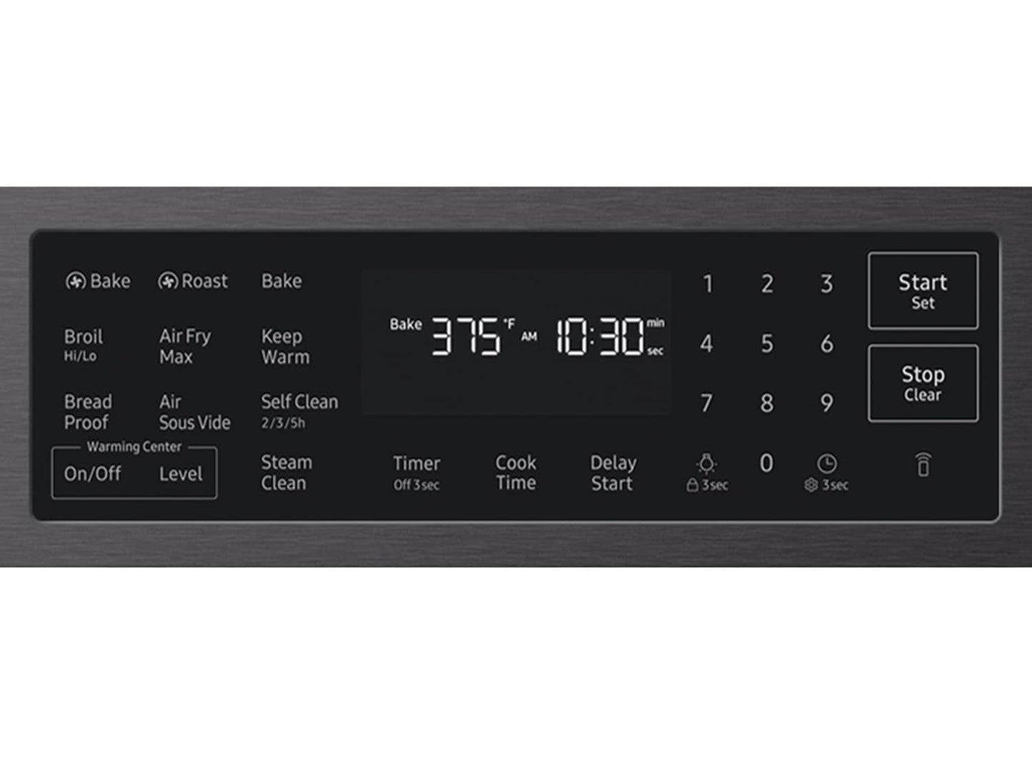 Samsung NSE80H63SE Bespoke Smart Slide-in Electric Range Pro Style Design  Air Fry Max  True Convection