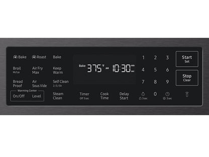 Samsung NSE80H63SE Bespoke Smart Slide-in Electric Range Pro Style Design  Air Fry Max  True Convection