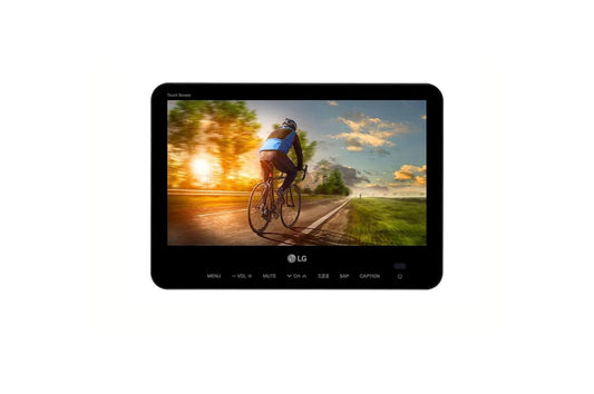 Lg 15LN766F0UB 15.6'' FHD Smart Touch Screen Fitness TV with Pro:Centric®, web OS™ 22 & 24/7 Operation