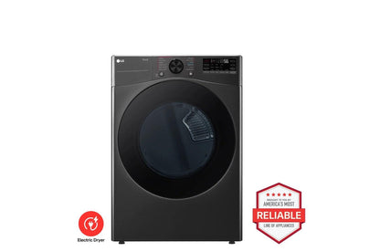 Lg DLEX4080B 7.4 cu. ft. Smart Front Load ENERGY STAR Electric Dryer with Sensor Dry & Steam Technology