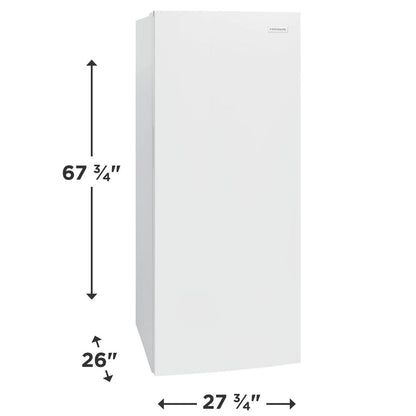 Frigidaire FFUE1626AW 16 Cu. Ft. Garage Ready Upright Freezer