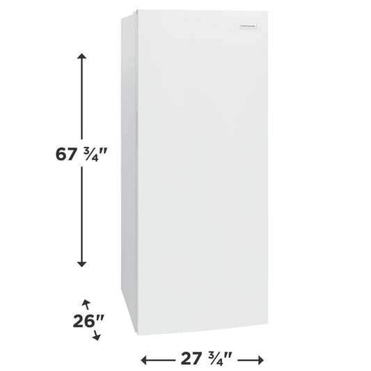 Frigidaire FFUE1626AW 16 Cu. Ft. Garage Ready Upright Freezer