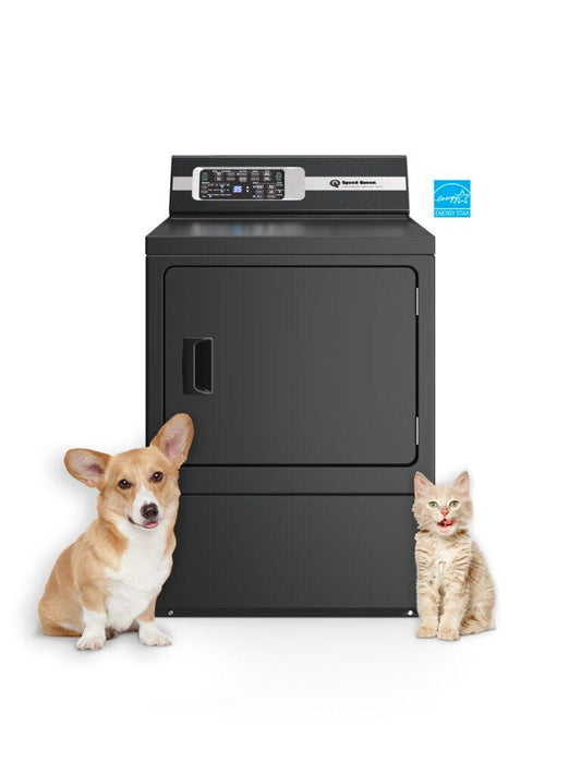 Speed Queen DR7004BE DR7 Sanitizing Electric Dryer with Pet Plus™  Steam  Over-dry Protection Technology  ENERGY STAR® Certified  7-Year Warranty