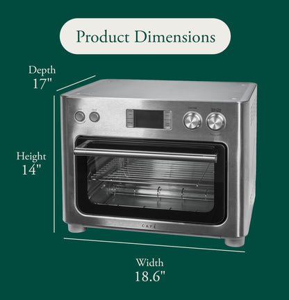 Cafe C9OADA1ZS1 CAF(EBACK)™ Couture™ Toaster Oven with Air Fry