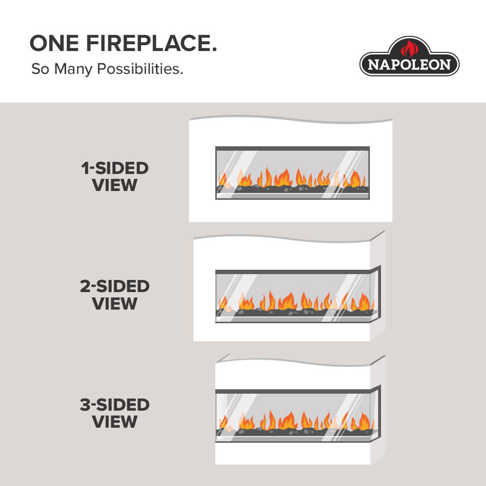 Napoleon Bbq NEFL50AB Astound 50 FlexMount Electric Fireplace