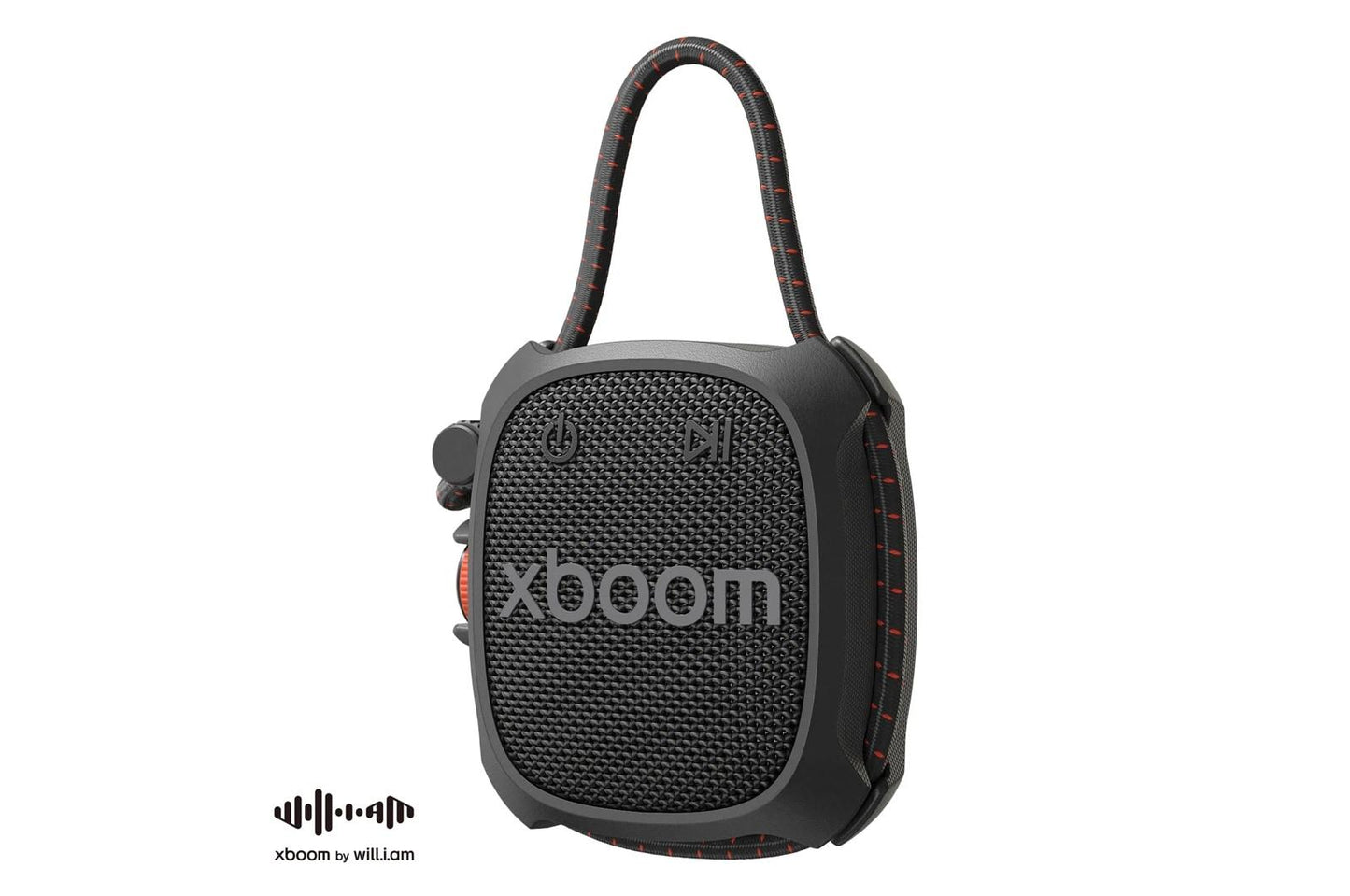 ROCKCNOALBK LG xboom Rock  Bluetooth Speaker  xboom Signature Sound by will.i.am for Outdoor Adventures, Black