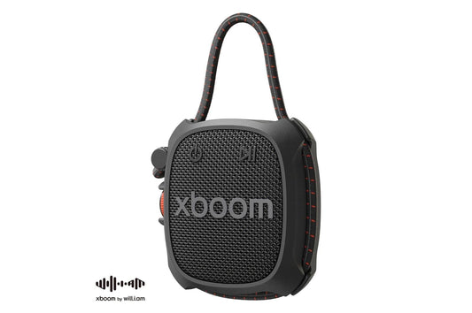 ROCKCNOALBK LG xboom Rock  Bluetooth Speaker  xboom Signature Sound by will.i.am for Outdoor Adventures, Black