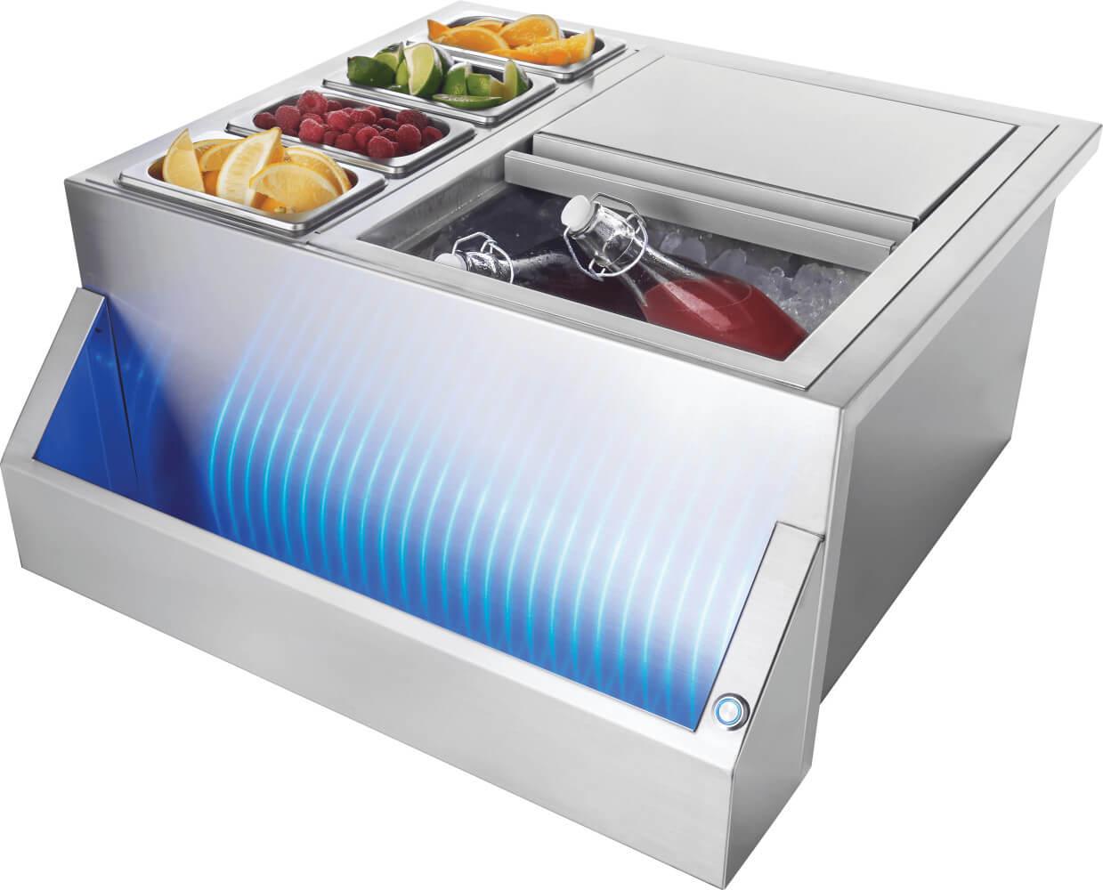 Napoleon Bbq BI2418BEV Multi-Functional Beverage Center , Electric, Stainless Steel