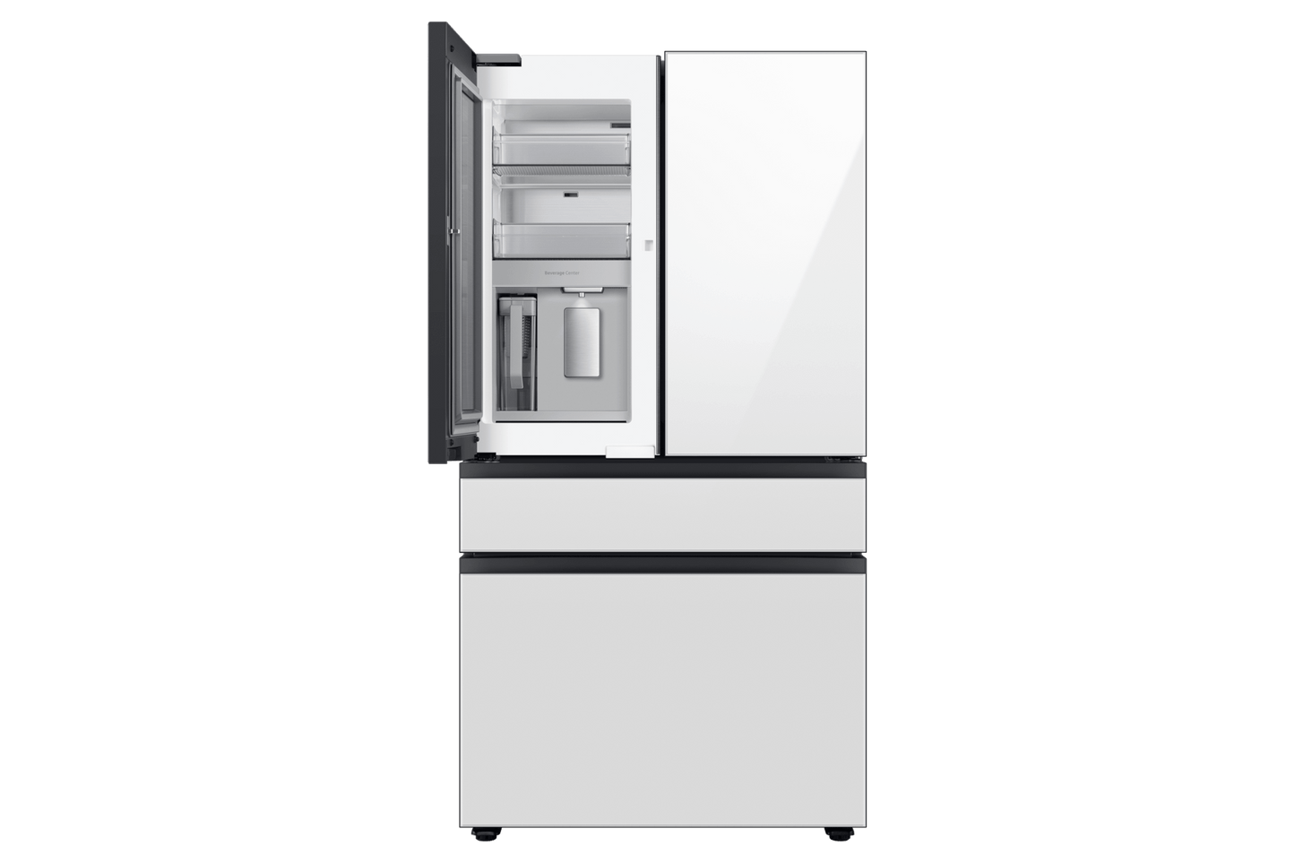 Samsung RF23BB860012 Bespoke AI 4-Door French Door Beverage Center™  Dual Ice Maker & Flex Zone™  23 cu.ft.