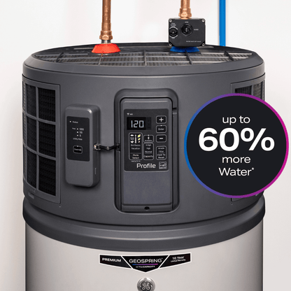 PH50S10BPY GE Profile™ GEOSPRING™ Smart Hybrid Heat Pump Water Heater 50-gallon - 240V - FlexCapacity