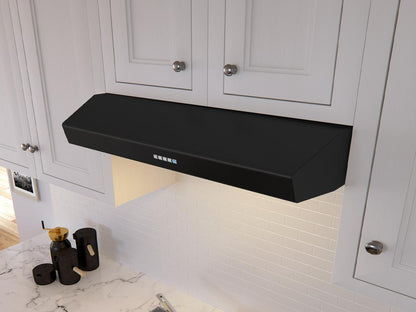 AK1236CB Breeze II, Under Cabinet, 36", Black, LED