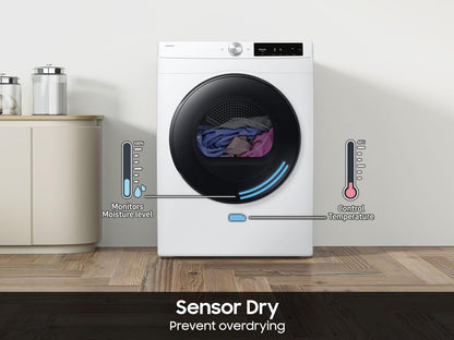 Samsung DV25FG60BVBEA2 Compact Electric Dryer 4.0 cu. ft. Wi-Fi Connectivity Sensor Dry