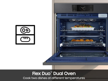 Samsung NV51CG700SMT Bespoke AI Single Wall Oven AI Home 7" LCD Display  AI Pro Cooking™  5.1 cu.ft.