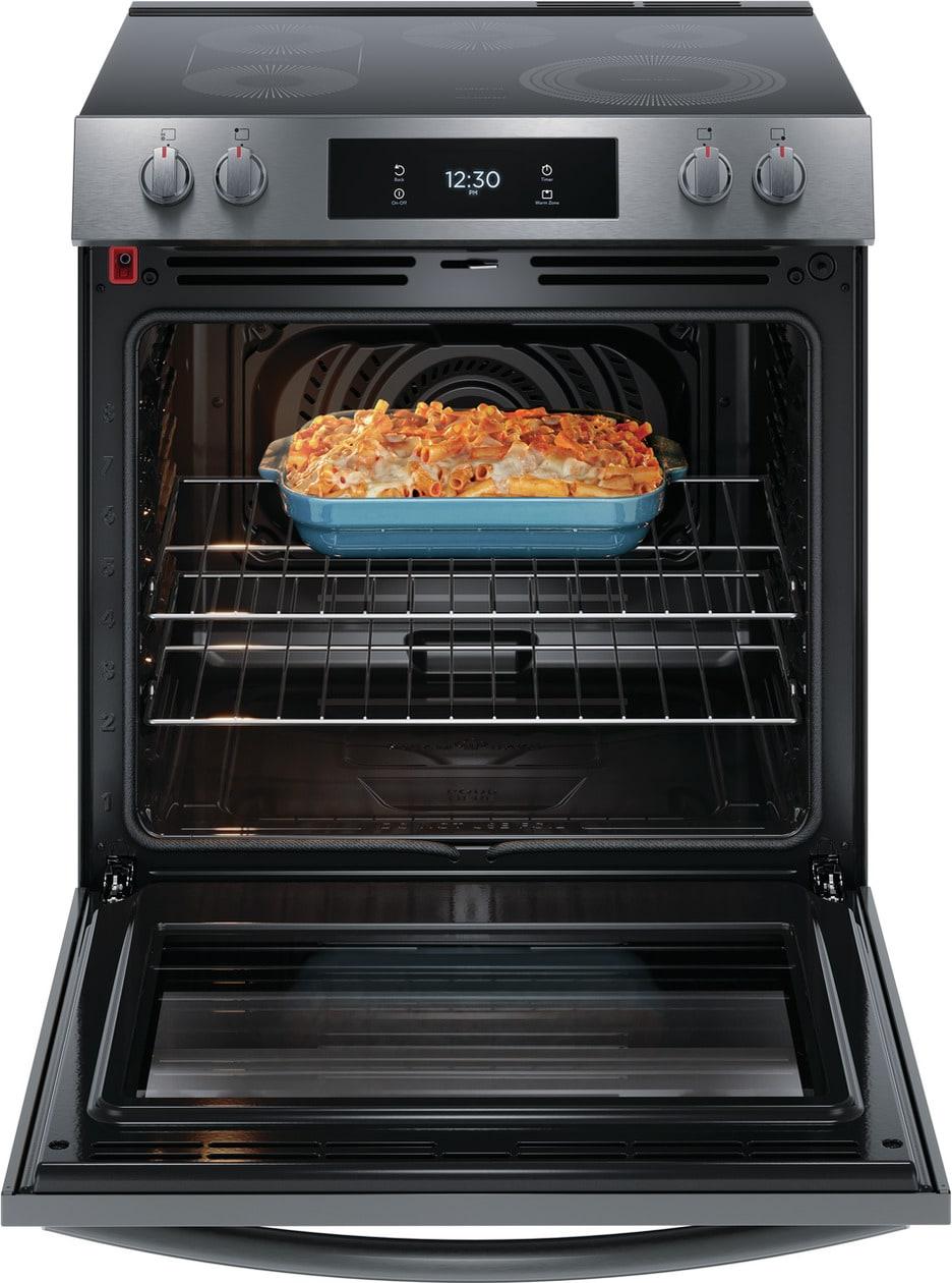 Frigidaire GCFE3060BD 30" Front Control Electric Range with Total Convection