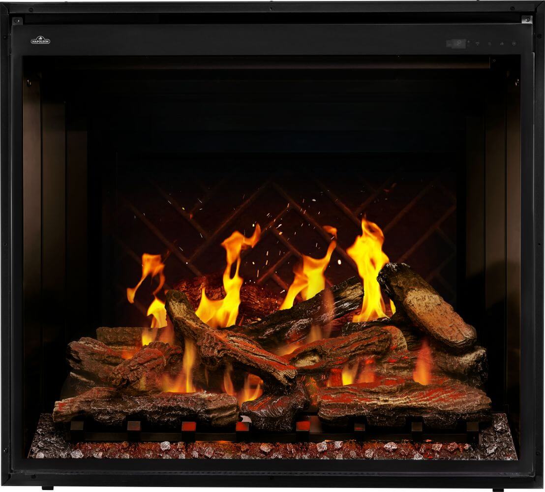 Napoleon Bbq NEFB36LCDMF Elevation X 36 Electric Fireplace with LCD Enhancement
