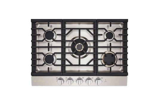CBGU3039X LG SIGNATURE 30 Inch UltraHeat™ Gas Cooktop with EasyClean®