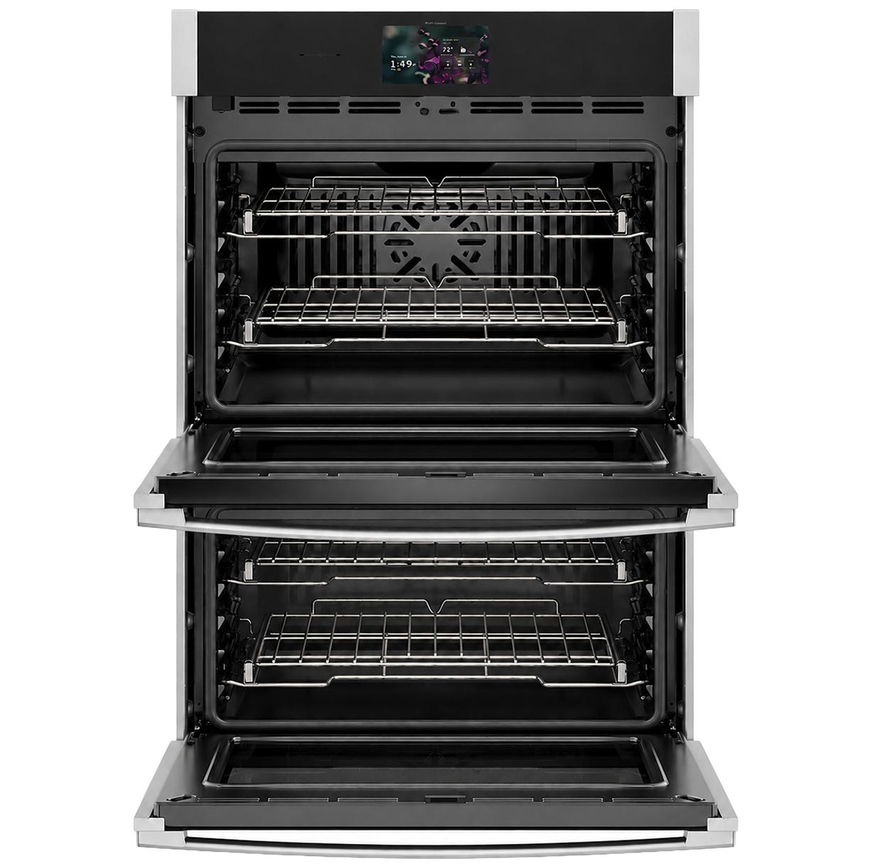 PTD7000SZSS GE Profile™ 30" Smart Built-In Convection Double Wall Oven with No Preheat Air Fry and Precision Cooking