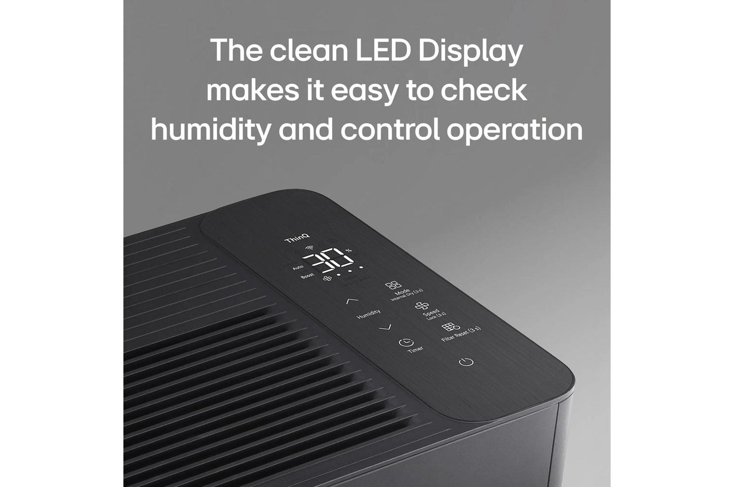 DT501BKR0 LG PuriCare™ Sonoran 50-Pint Smart Dehumidifier