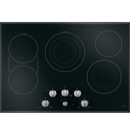 Cafe CXCE1HKPMSS CAF(EBACK)™ 5 Electric Cooktop Knobs - Brushed Stainless