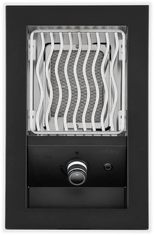 Napoleon Bbq BIB10IRPMK Built-in 700 Series Single Infrared Burner with Matte Black Cover , Propane, Matte/Matt Black