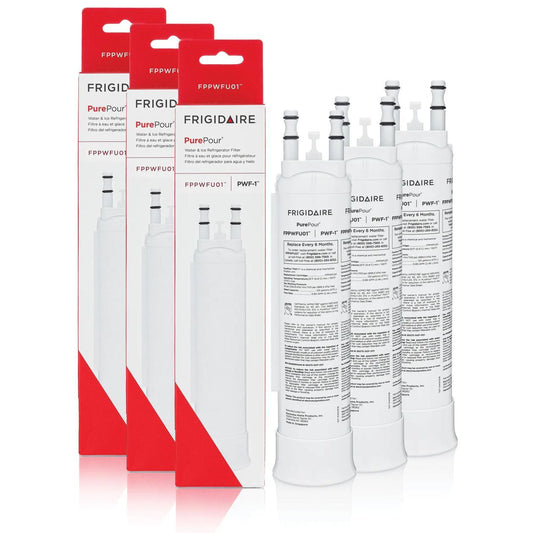 Frigidaire FPPWFU013PAK PurePour™ Water and Ice Refrigerator Filter PWF-1™ - Set of 3