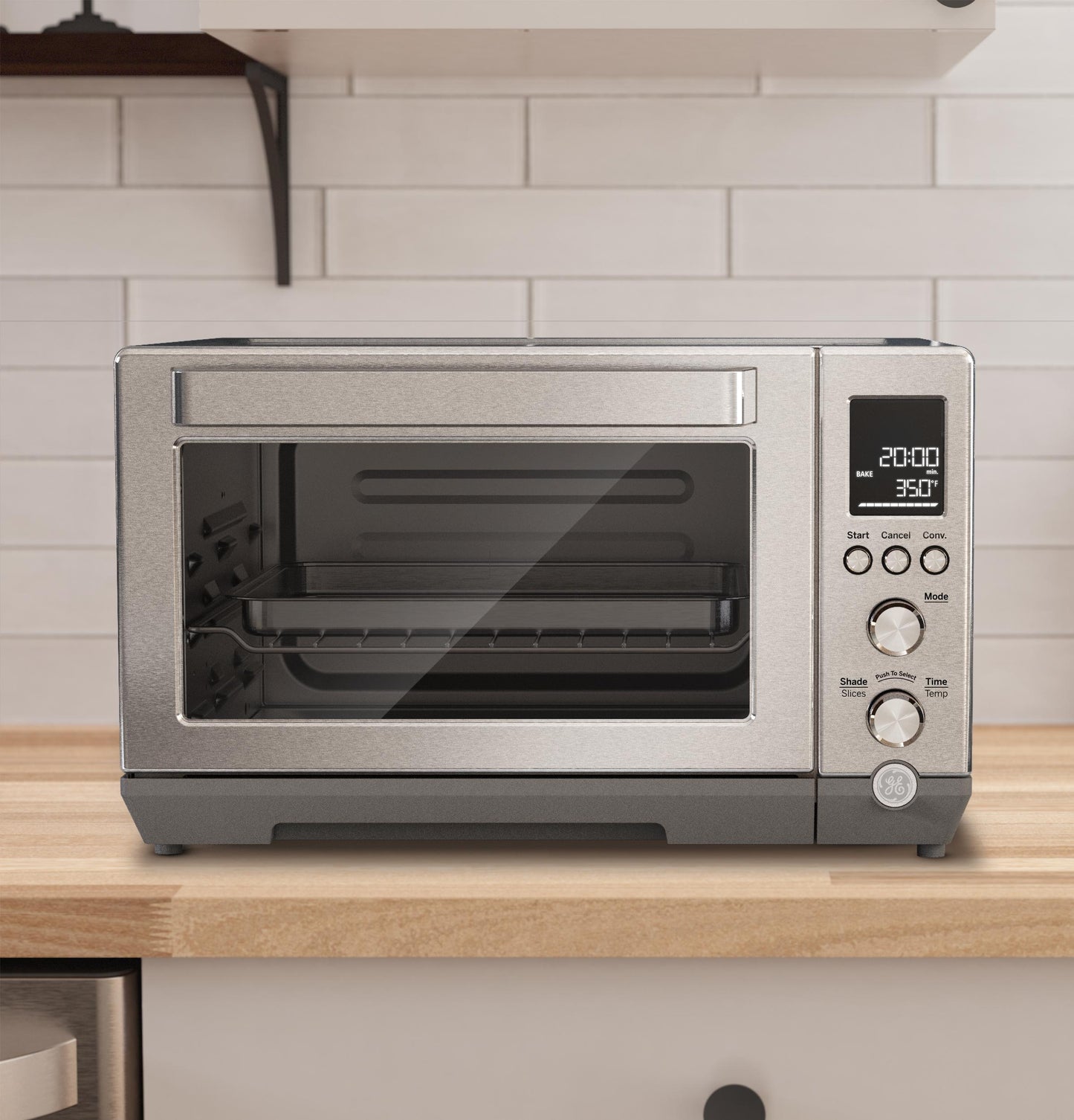 G9OCABSSPSS GE Quartz Convection Toaster Oven