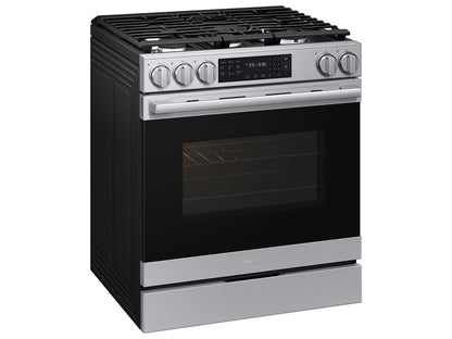 Samsung NSG80H60SR Bespoke Smart Slide-in Gas Range Pro Style Design  Air Fry Max  True Convection