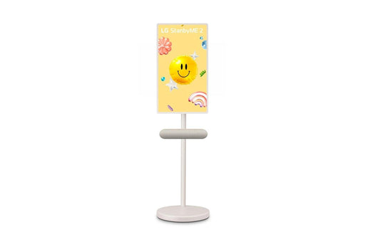 Lg 27LX6TYGAXT7SAUSALLC StanbyME 2 27 Inch Portable Smart Touch Screen with XT7 Bluetooth Speaker
